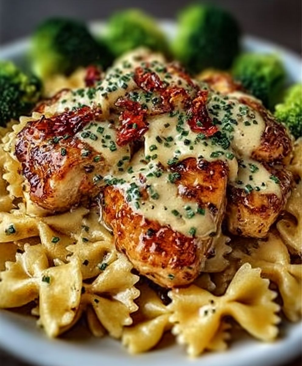 Low Carb Cowboy Butter Lemon Bowtie Chicken | Schnelle Hähnchenrezepte. image 2