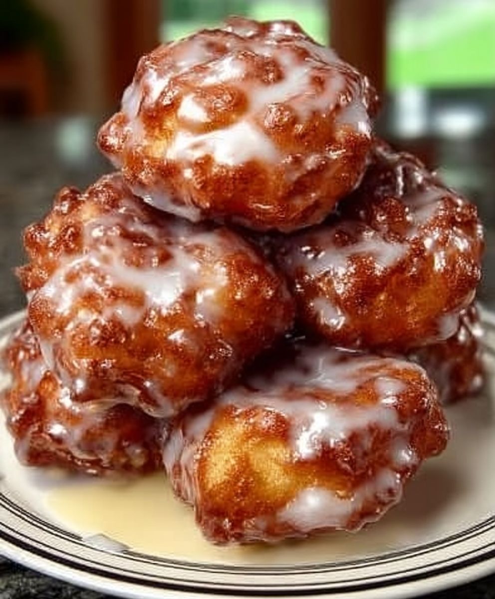 Rezept für gebackene Apfelkrapfen: Weich, süß und glasiert image 2