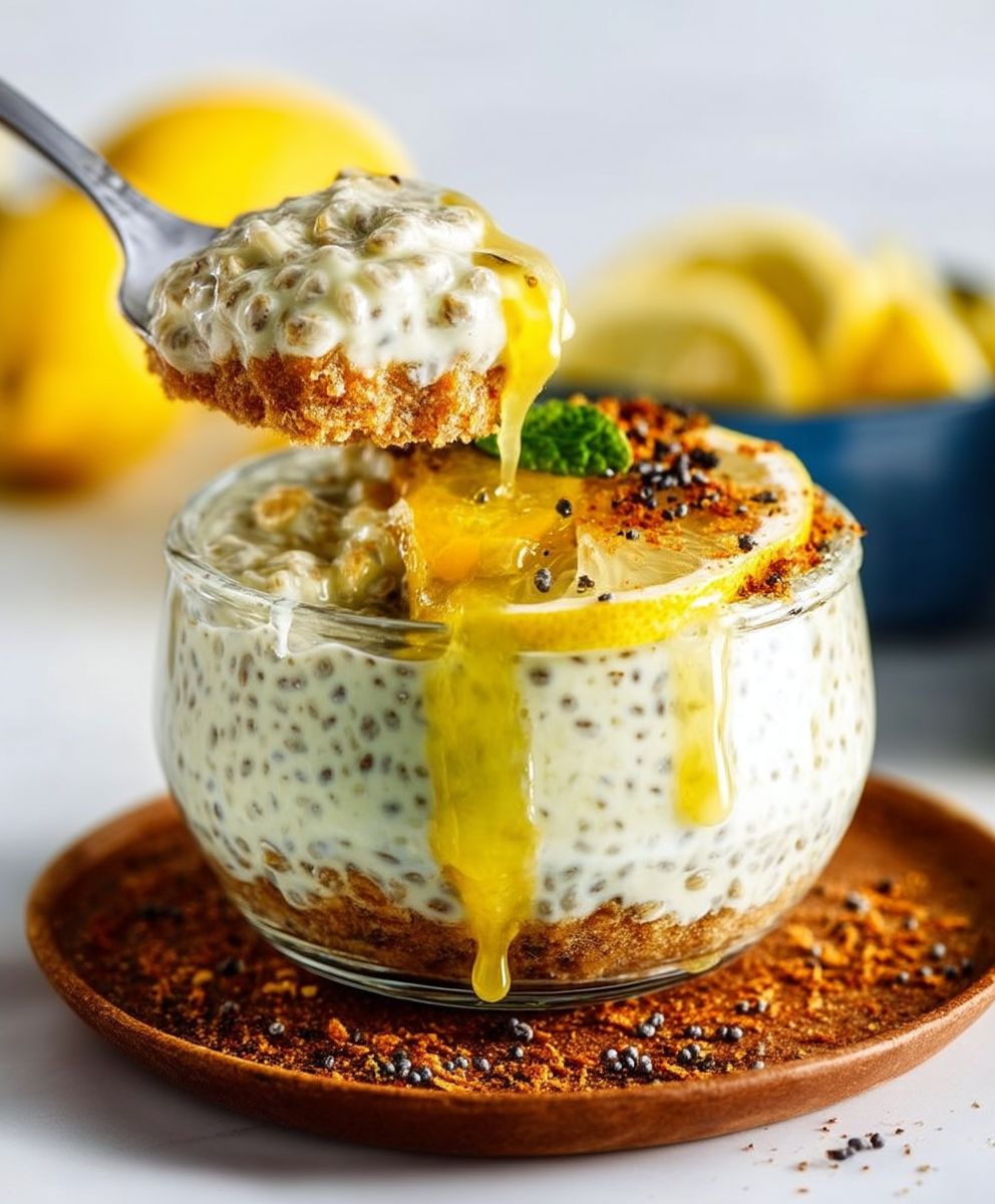 Zitronen-Käsekuchen-Overnight-Oats image 2