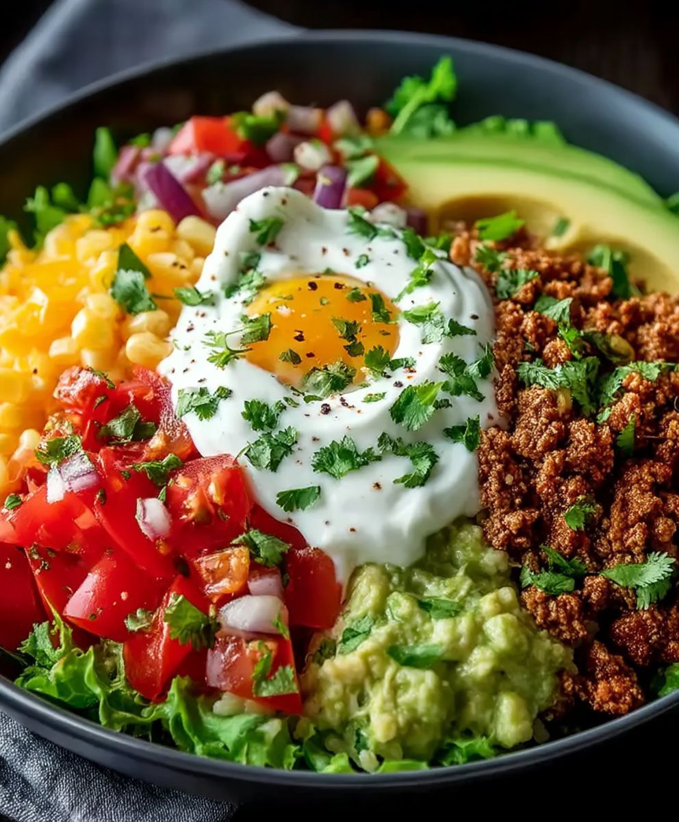 Einfache Low-Carb-Burrito-Bowl – proteinreiches Frühstück in 25 Minuten image 2