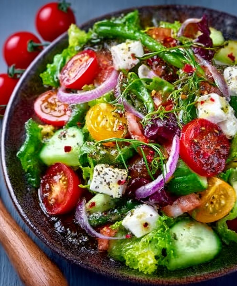 Gemischte Salatrezepte: frisch und schnell fürs Wochenende image 2