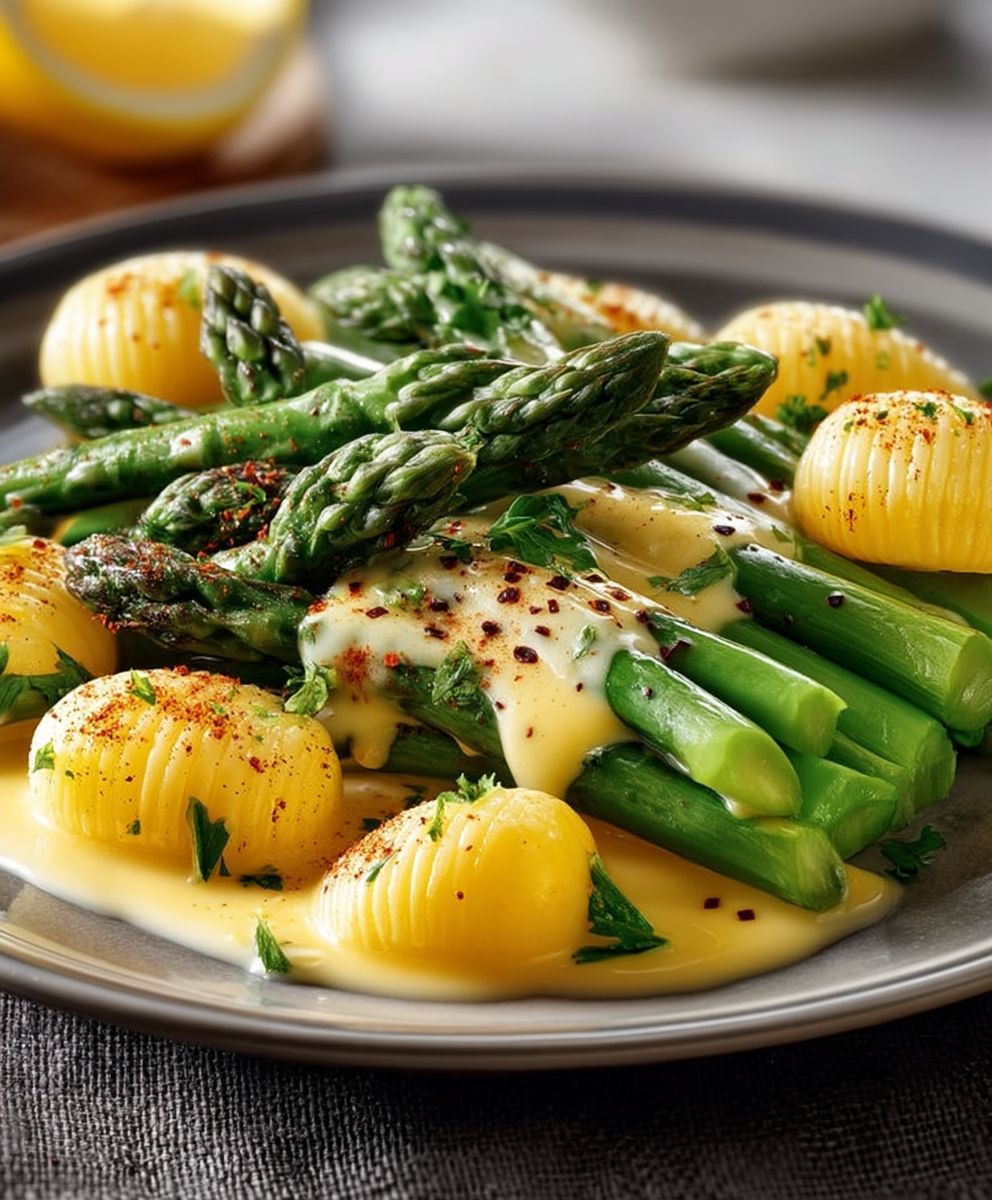 Grüner Spargel mit Zitronenbuttersauce – einfach zuzubereiten image 2