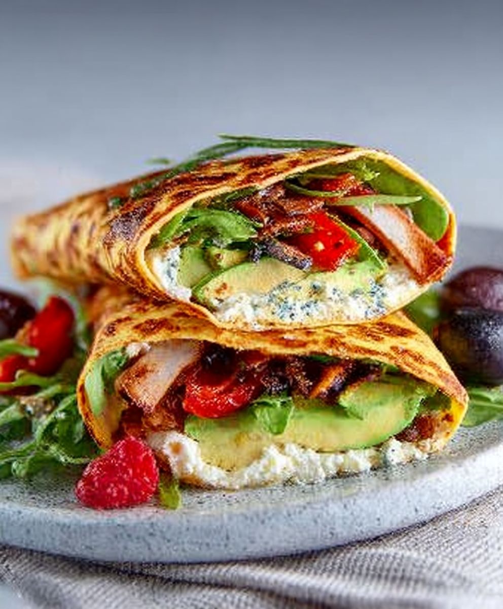 Hüttenkäse-Wraps | Reich an Protein & arm an Kohlenhydraten image 2