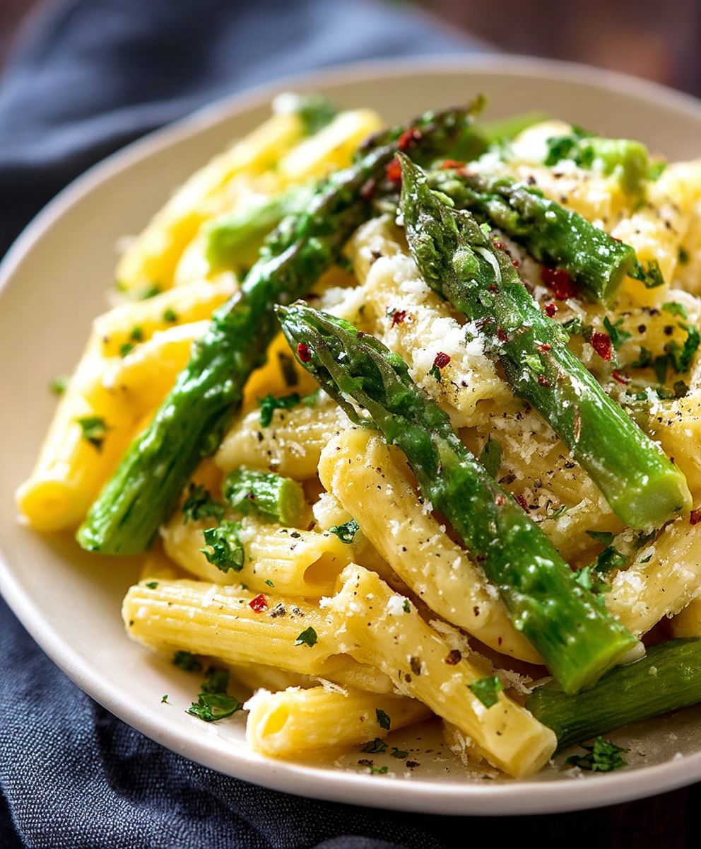 Pasta mit grünem Spargel image 2