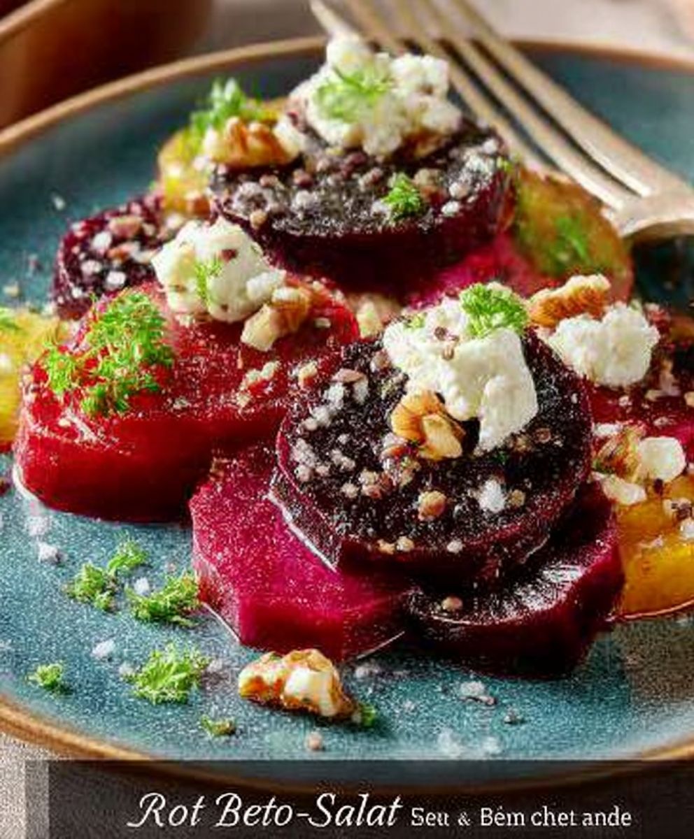 Rote-Bete-Salat – Eine umwerfende Beilage mit Knackigkeit und Cremigkeit! image 2