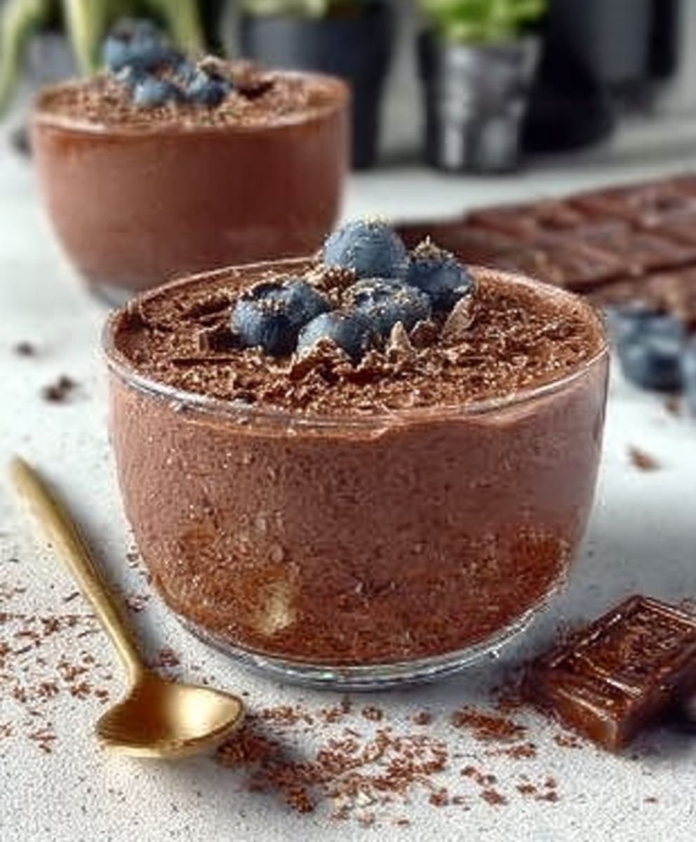 Veganes Heidelbeer Mousse image 2